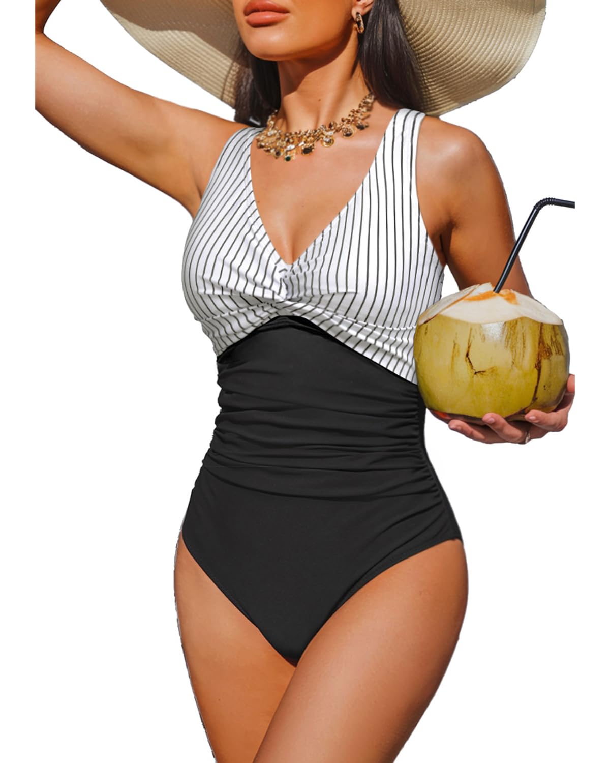 Holipick Tummy Control One Piece Swimsuit — image 8