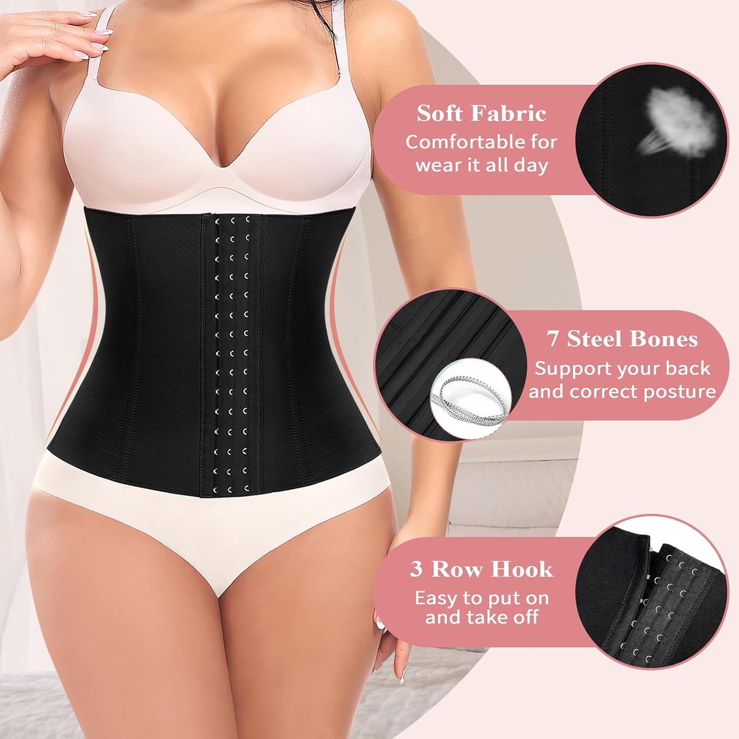 Werena Waist Trainer for Women Tummy Control — image 4