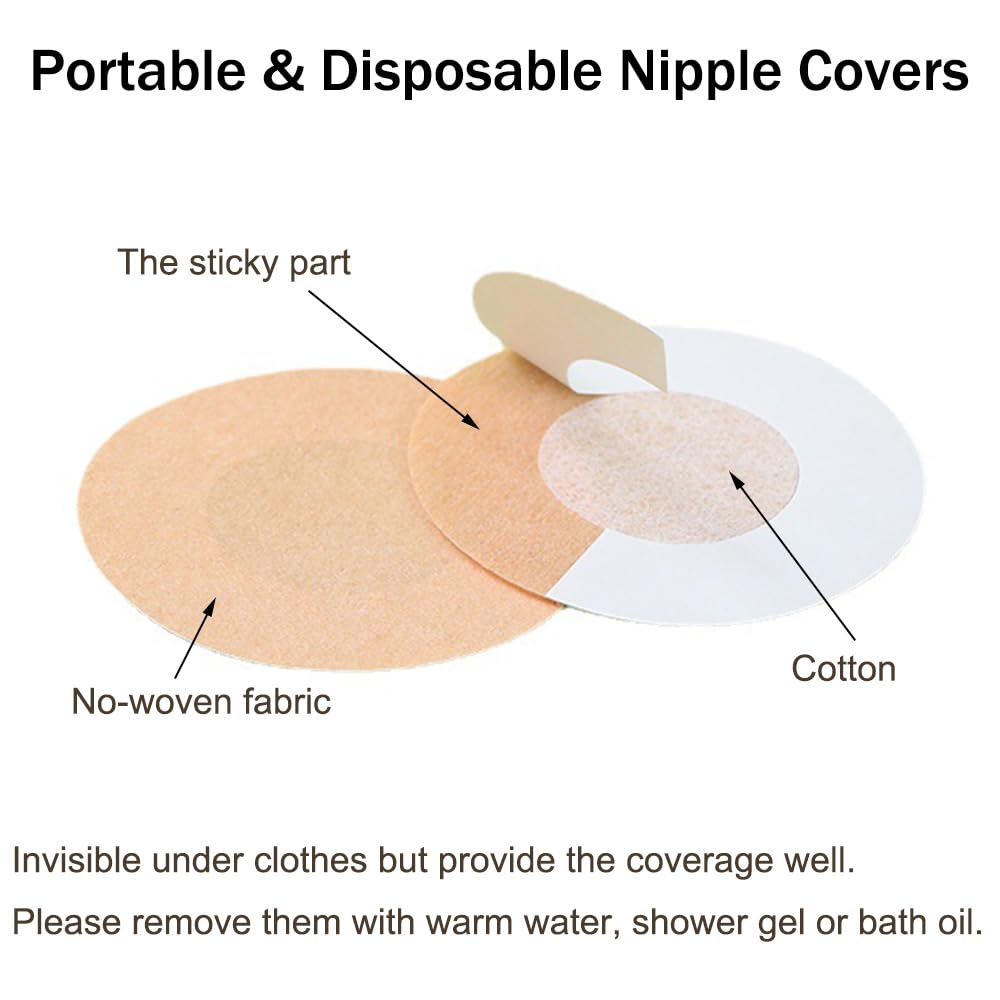Disposable Adhesive Nipple Covers by Mqiielle — image 4