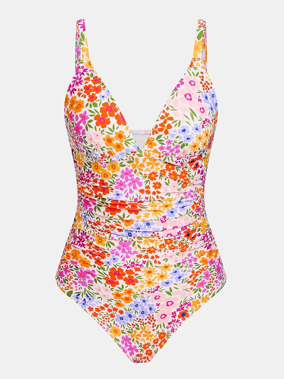 CUPSHE V-Neck Tummy Control One Piece Swimsuit — image 6