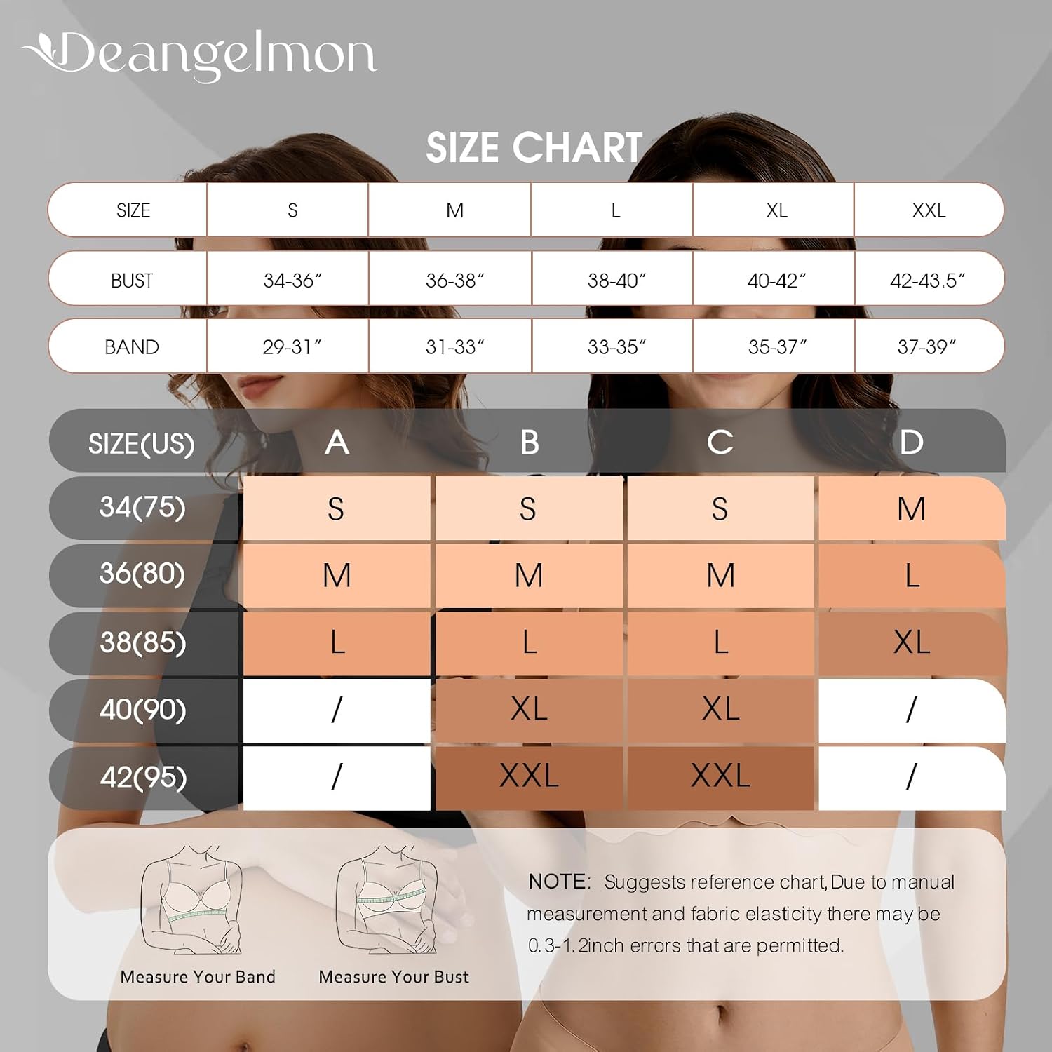 DEANGELMON Maternity Nursing Bra Seamless Wireless — image 8