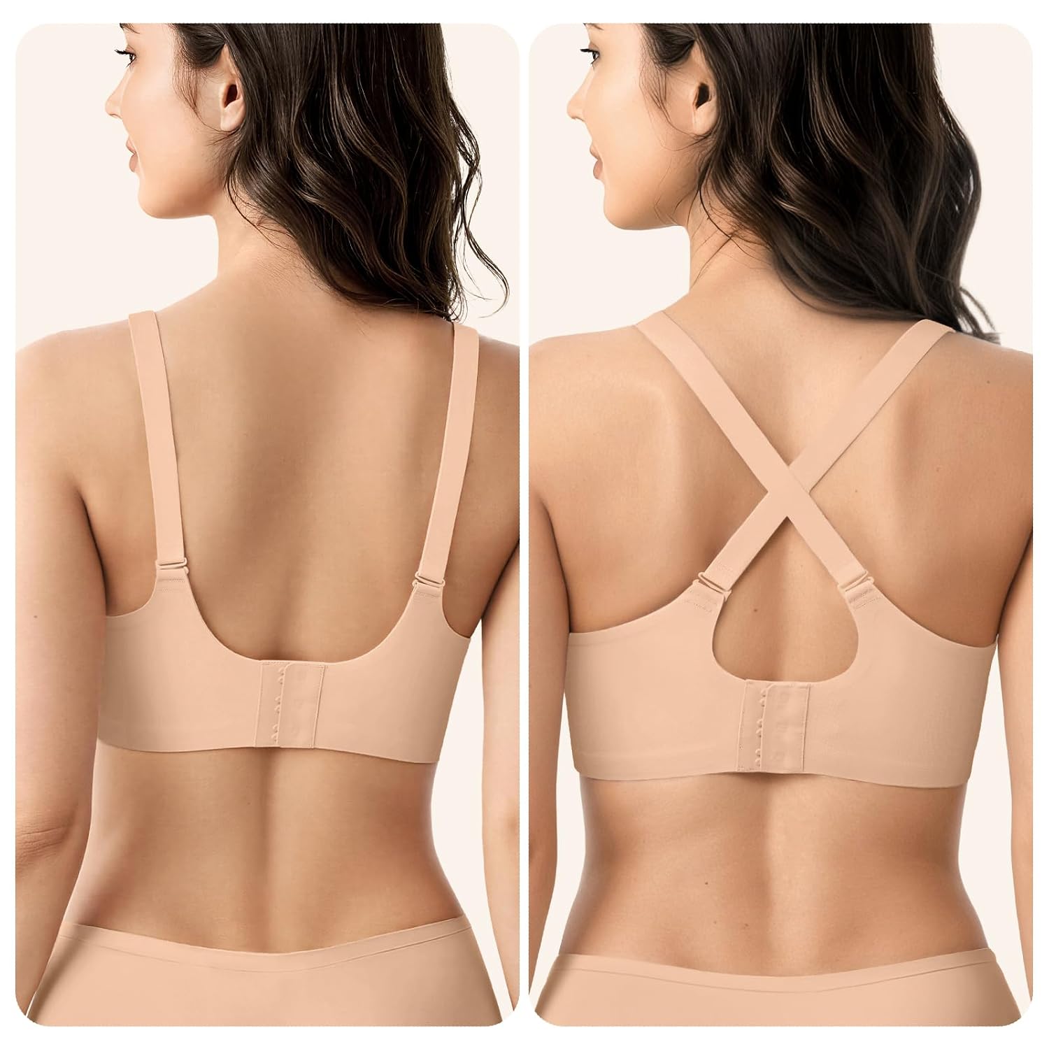 DEANGELMON Hands Free Wireless Seamless Maternity Nursing Bra — image 9