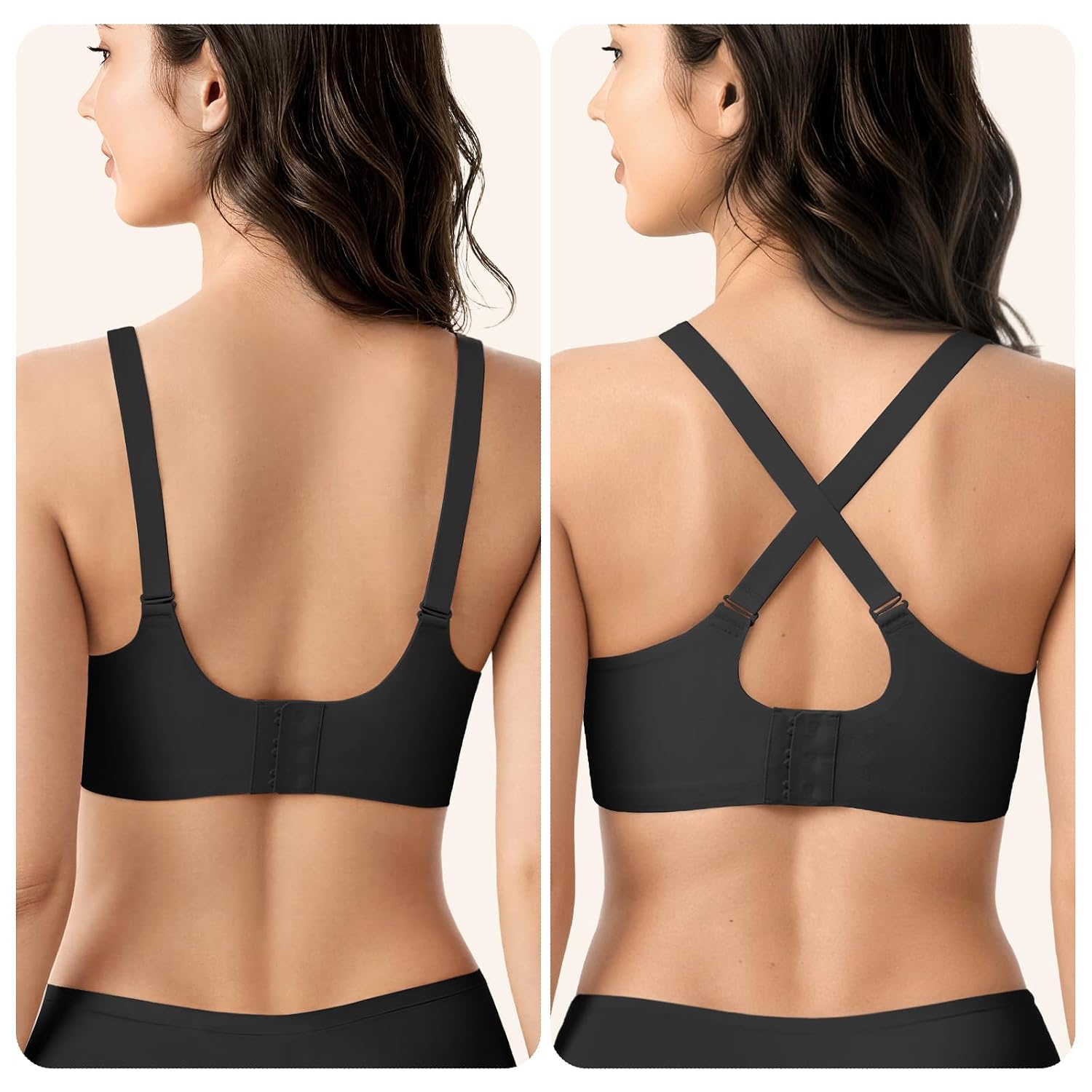 DEANGELMON Seamless Maternity Nursing Bra with Support — image 9