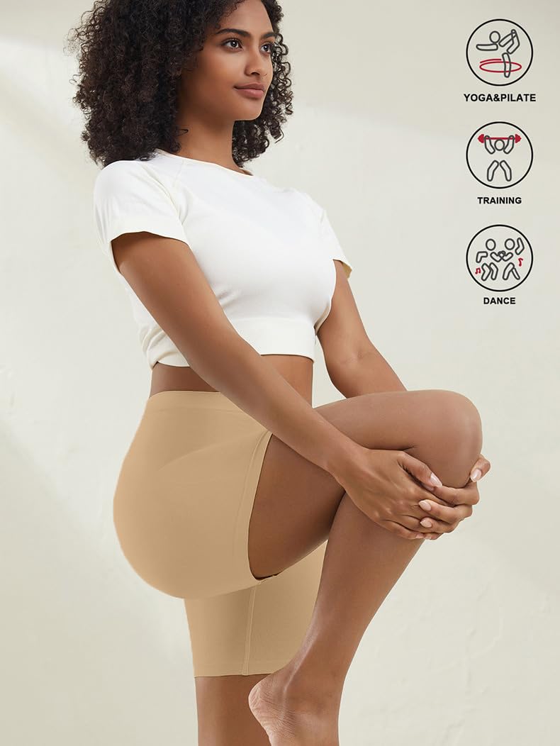 RULTA Women's Seamless Anti-Chafing Slip Shorts — image 3
