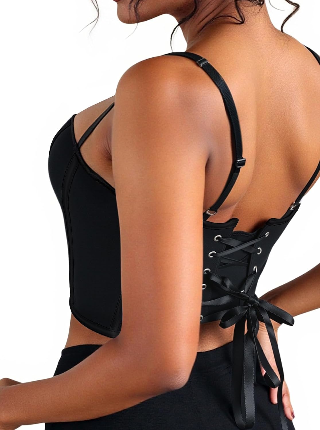 LovelyWholesale Backless Corset Bustier Top — image 2
