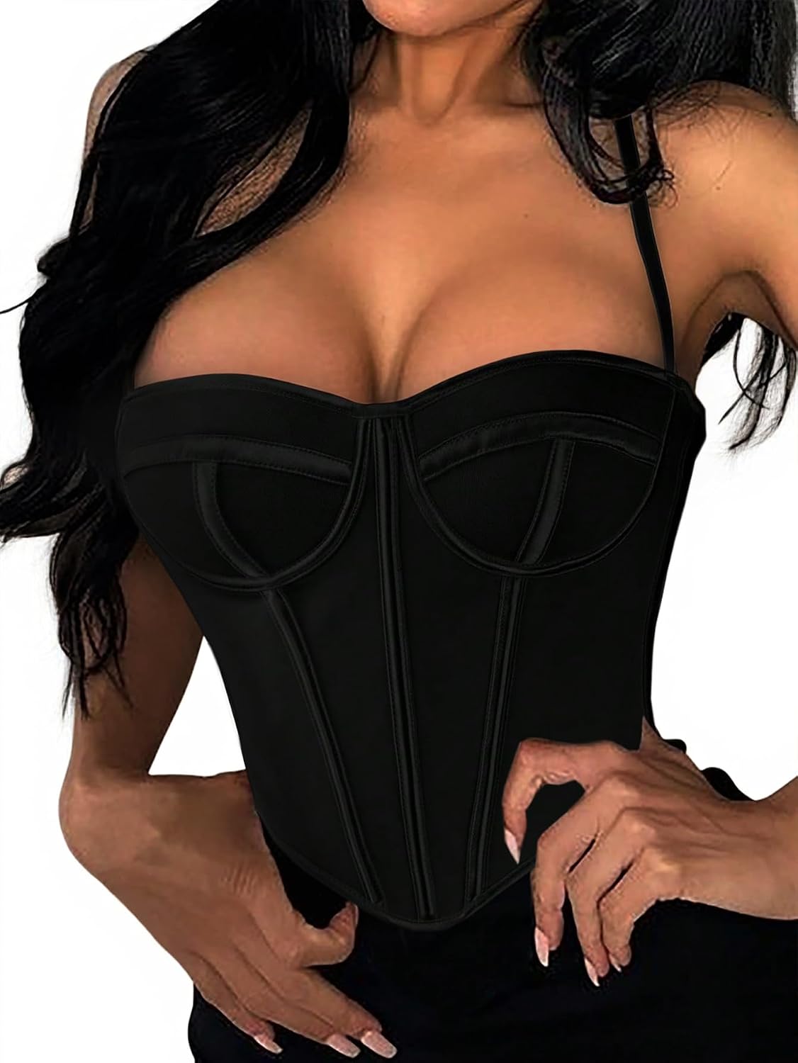 LovelyWholesale Backless Corset Bustier Top — image 3