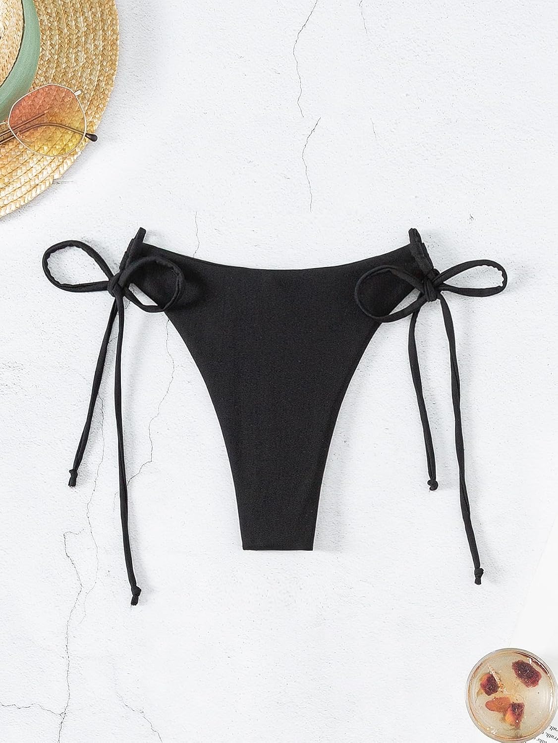 DwinzTan Cheeky Tie Side Scrunch Bikini Bottom — image 6