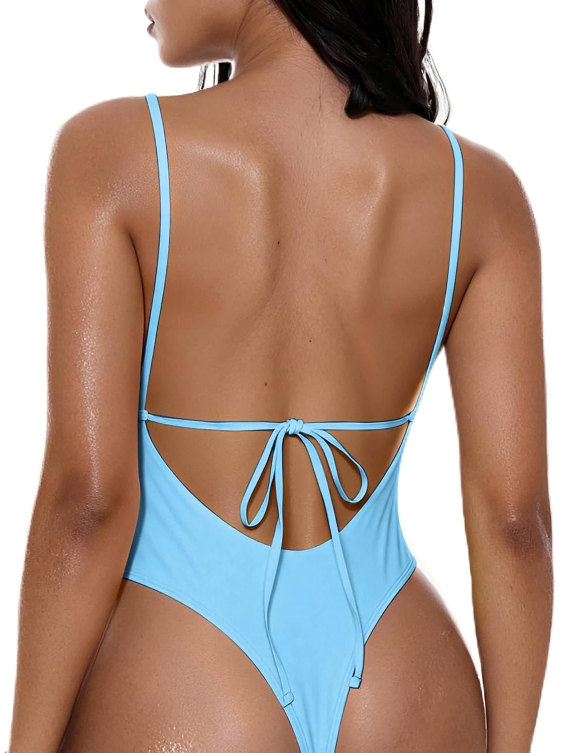 HYTENSUN Deep V High Cut Thong Swimsuit — image 10