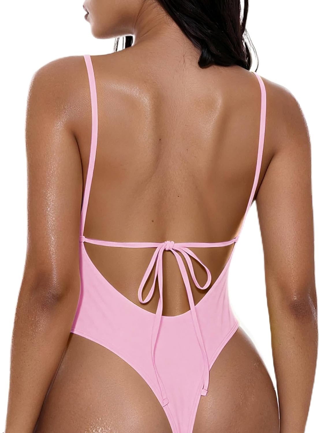 HYTENSUN Deep V High Cut Thong Swimsuit — image 11