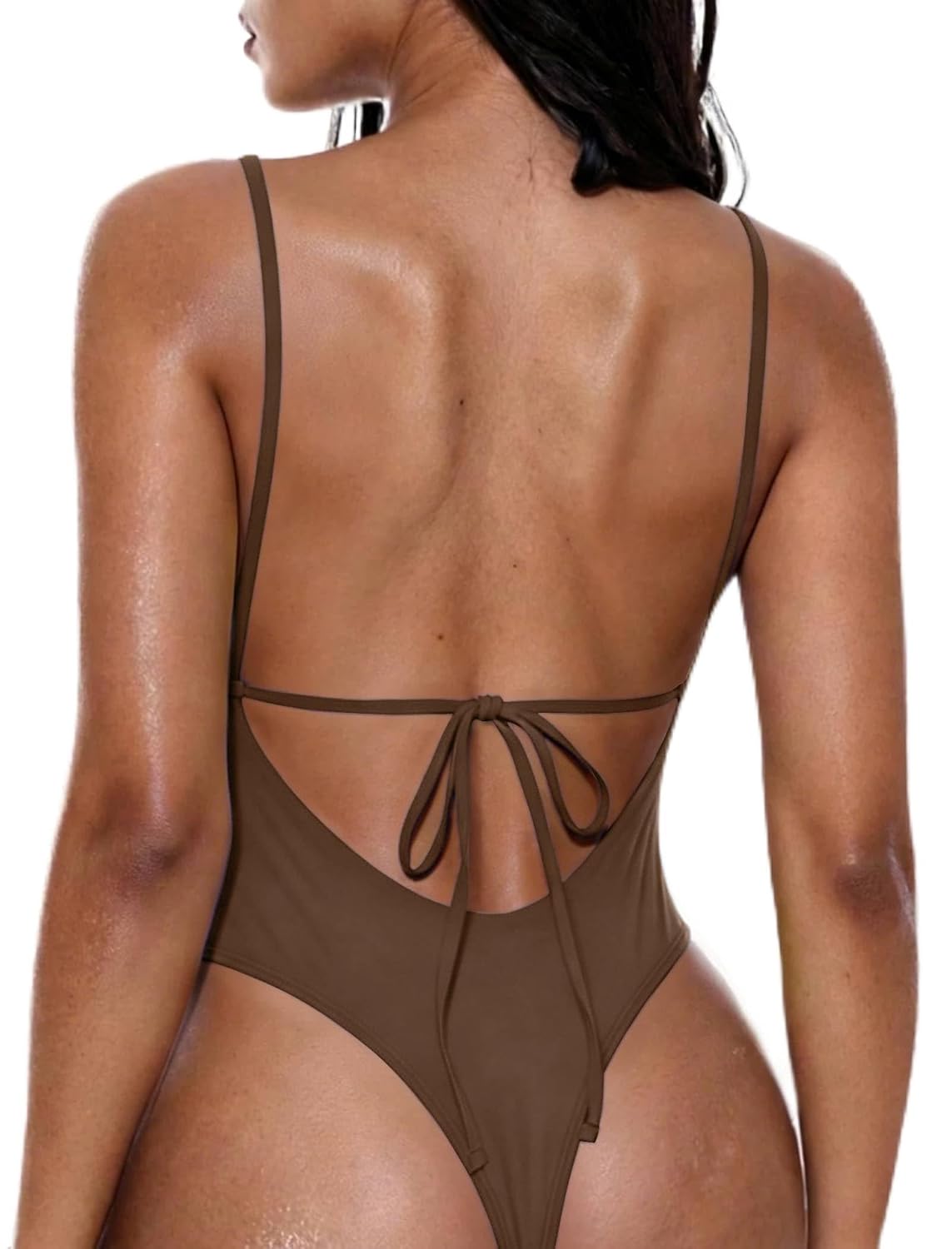 HYTENSUN Deep V High Cut Thong Swimsuit — image 12