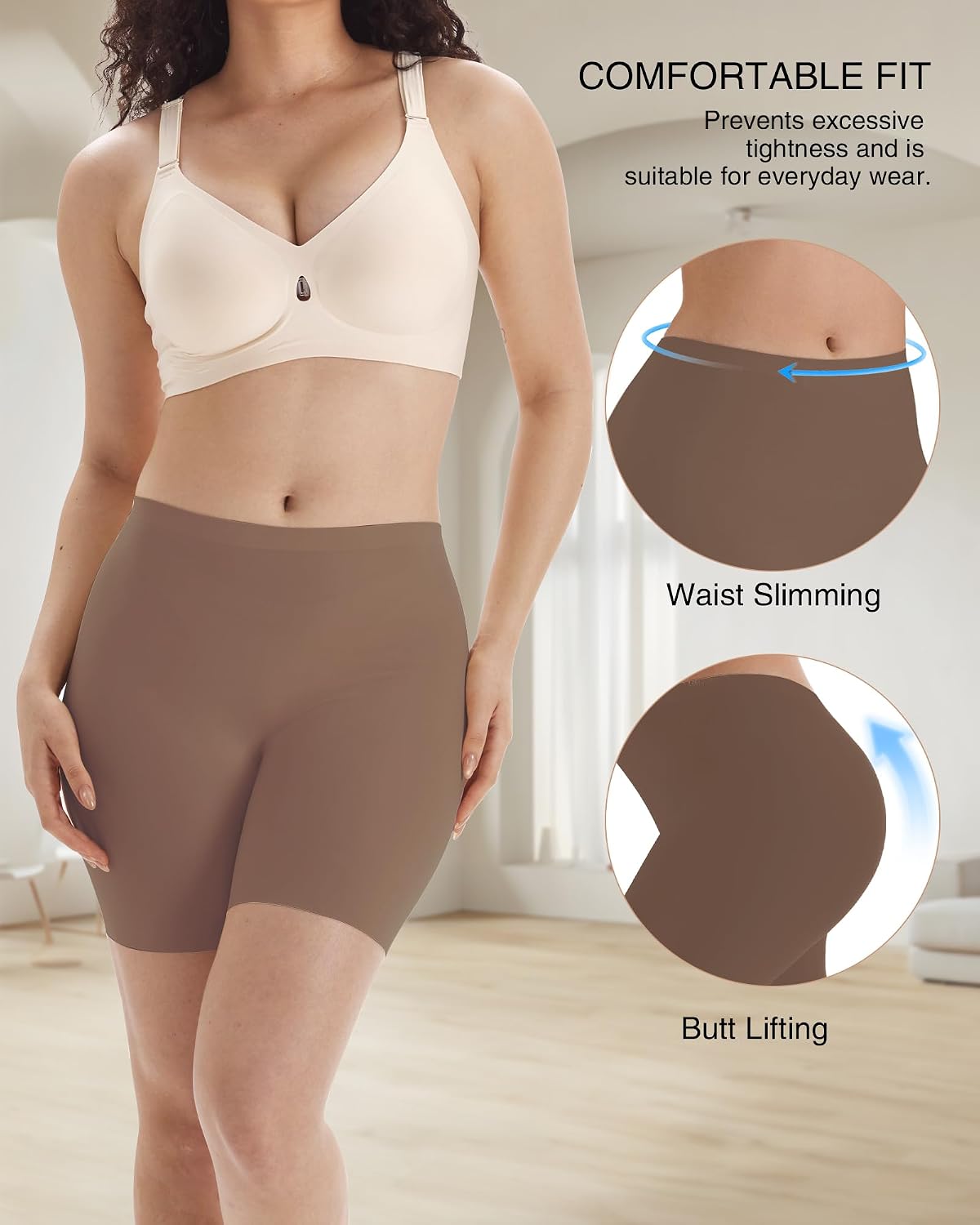 Scentitude Anti Chafing Slip Shorts for Women — image 5