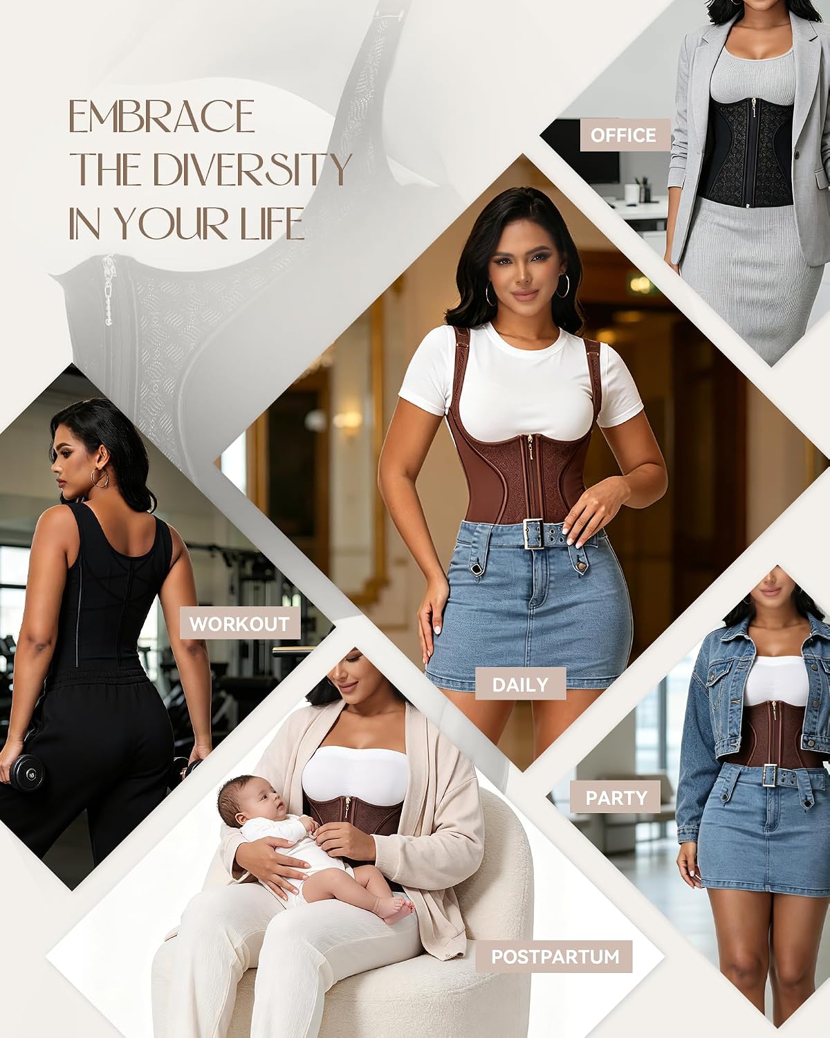 SHAPSHE Hourglass Waist Trainer Corset Vest — image 7