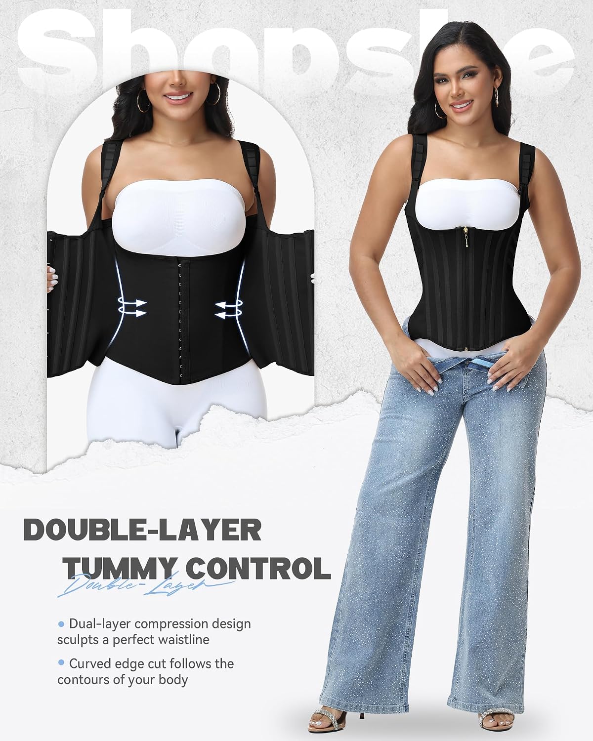 SHAPSHE Waist Trainer Corset Shapewear — image 2