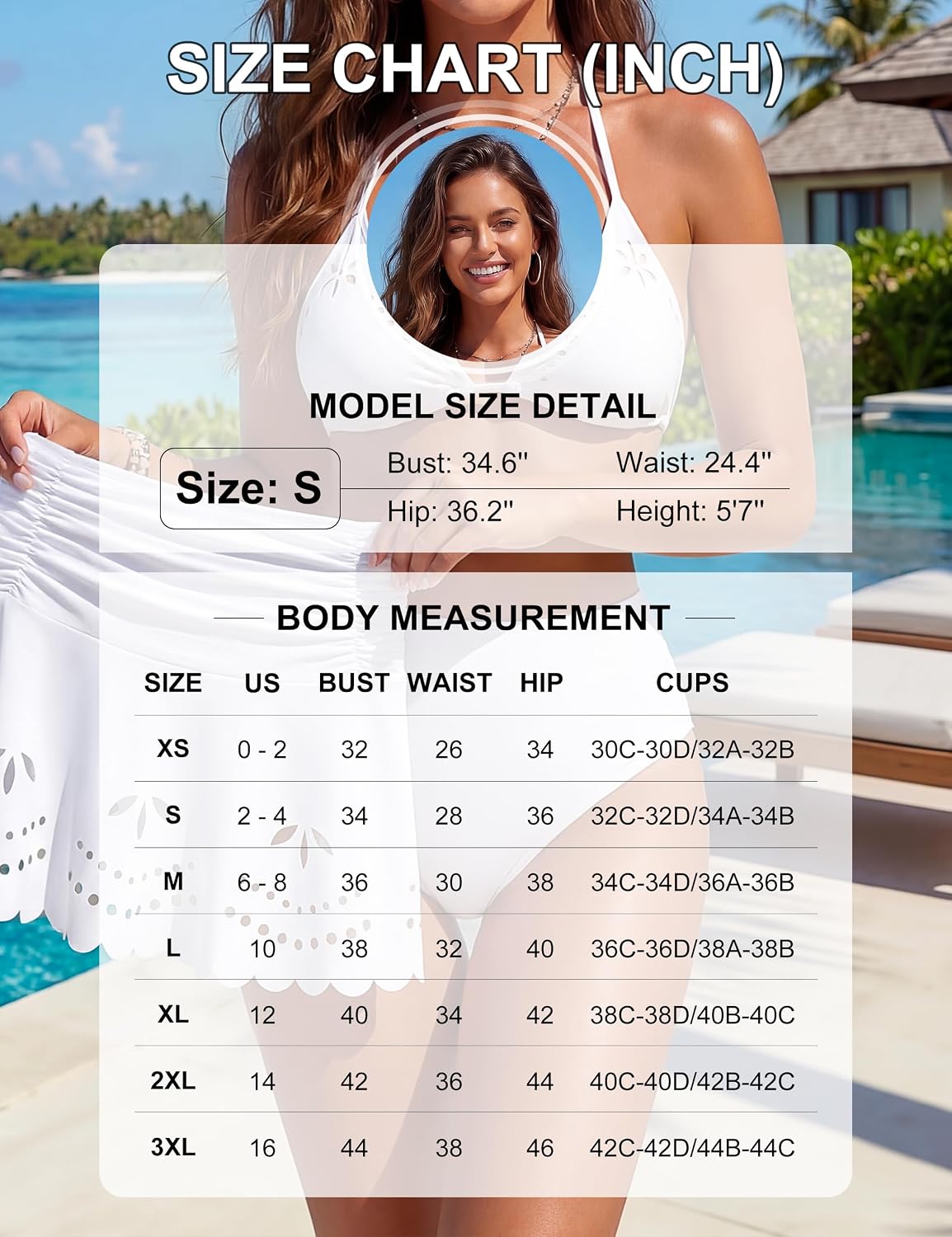 Blooming Jelly High Waisted Swim Skirt — image 6
