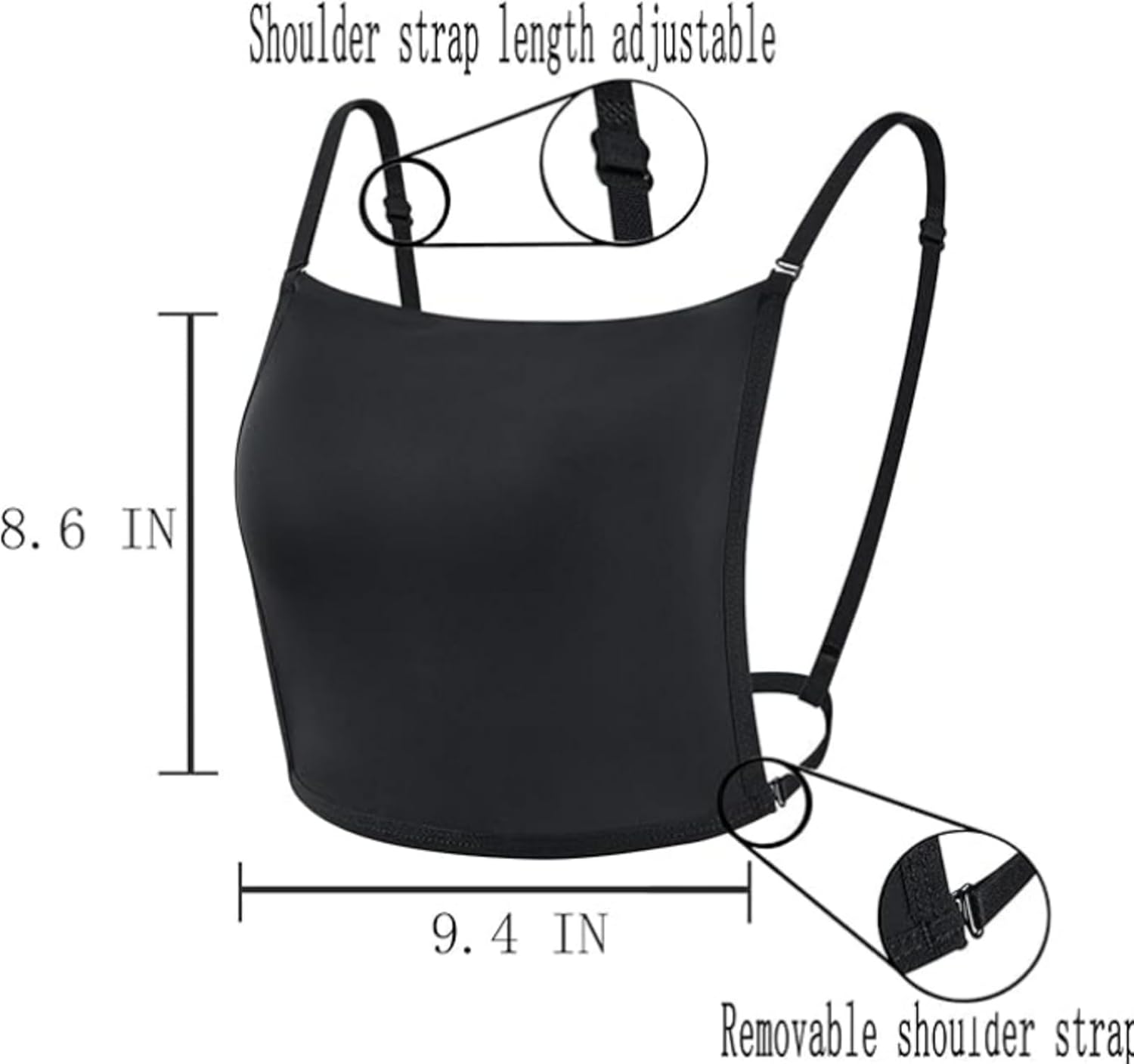 Camicover Lace Modesty Panel for Low Necklines — image 6