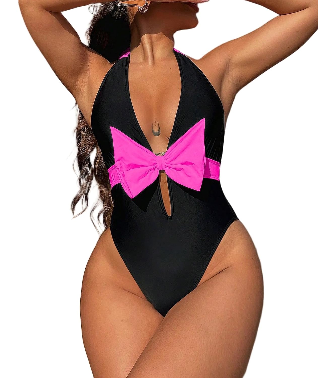 ZYCCIOTTO Women's Halter Plunge Monokini — image 6