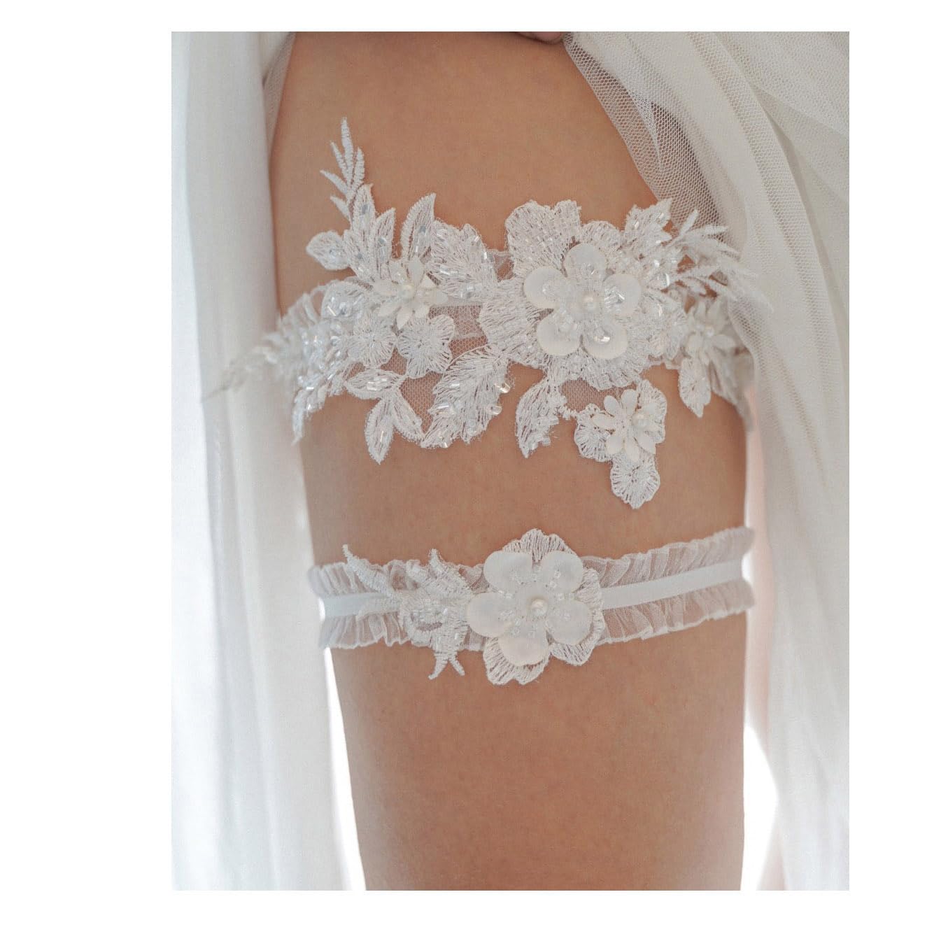 Aewill Lace Wedding Garter for Bride — image 2