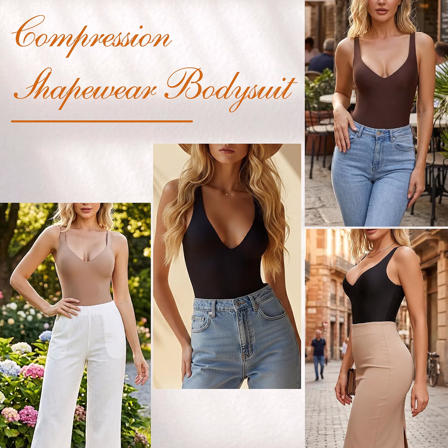 LUXURY-VITA Tummy Control Shapewear Bodysuit — image 6