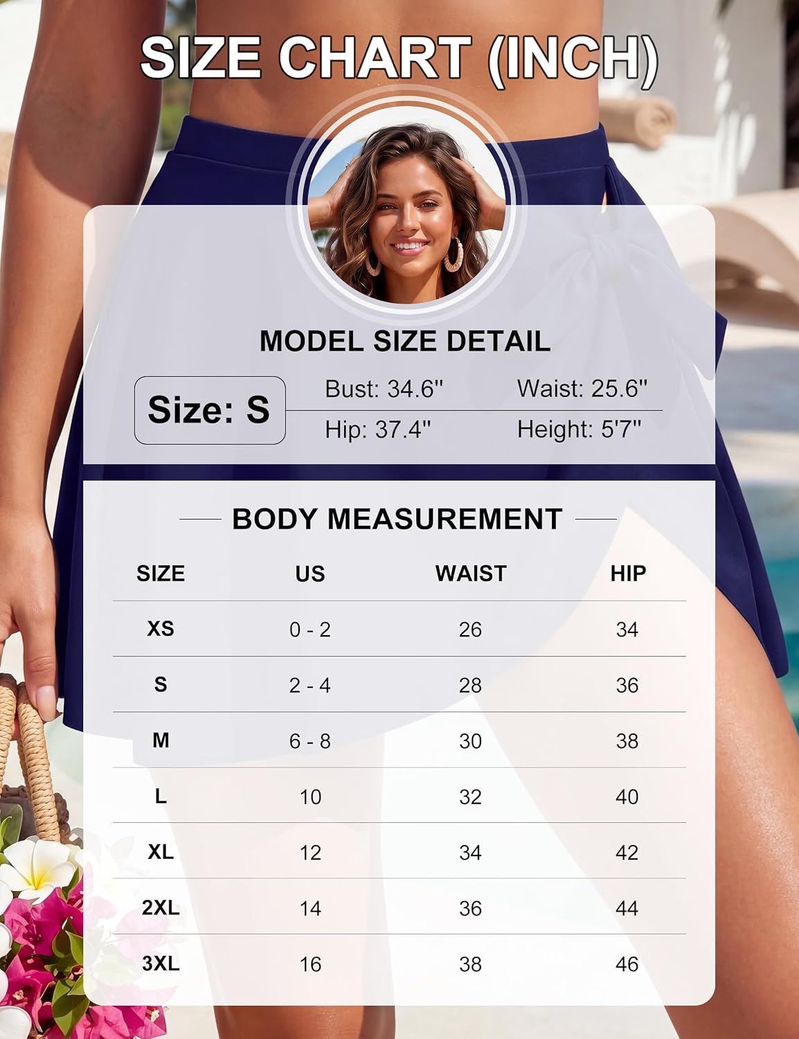 Blooming Jelly 2 Piece Swim Skirt Set — image 6