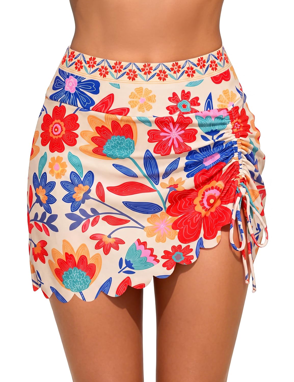 Blooming Jelly High Waisted Tummy Control Swim Skirt — image 11