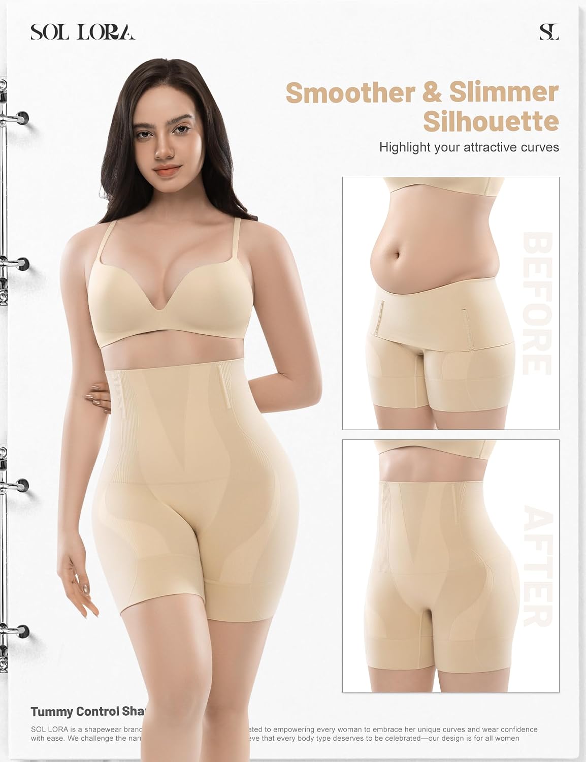 SOL LORA High Waist Tummy Control Shapewear — image 5