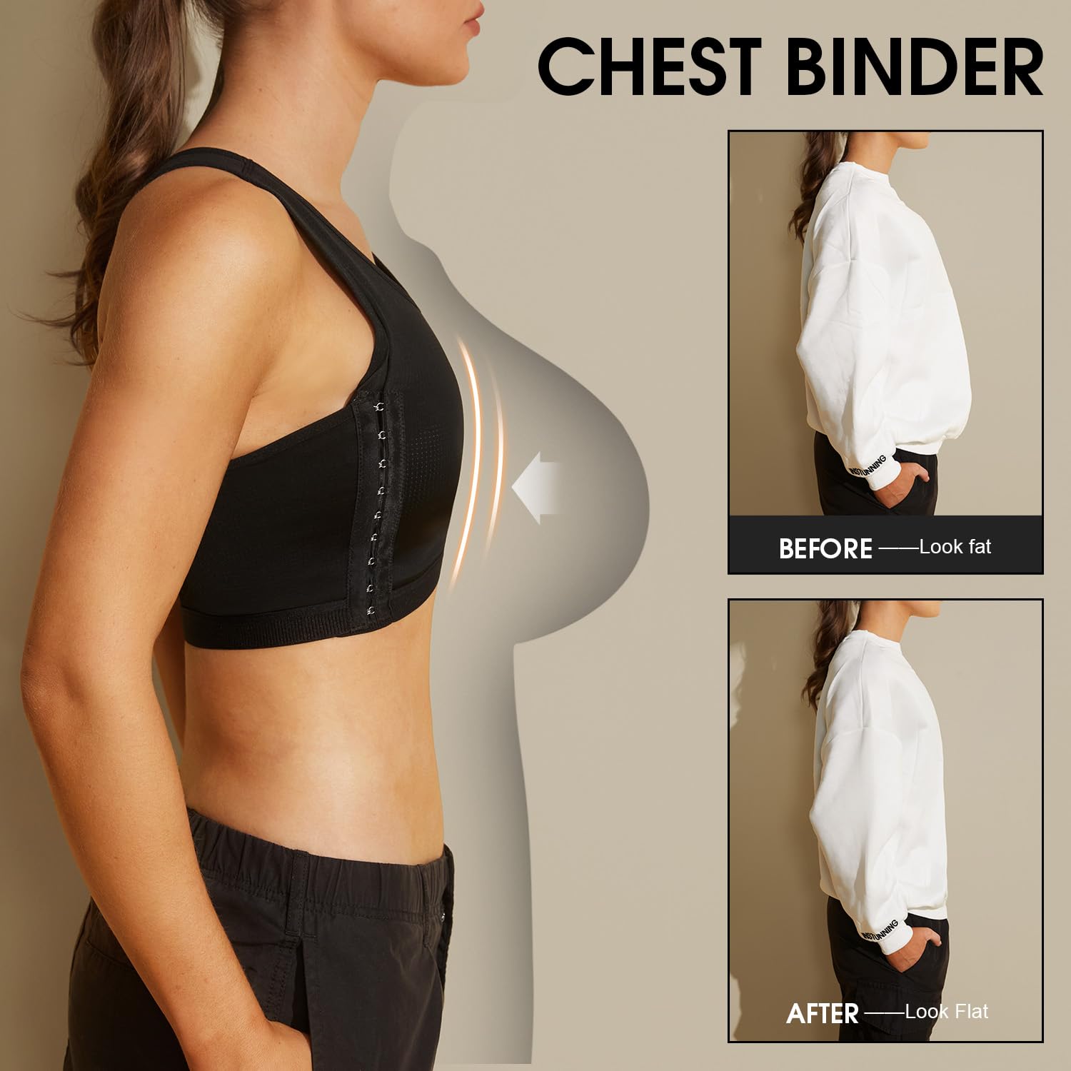 MOVWIN Zip Up Compression Binder for FTM — image 2