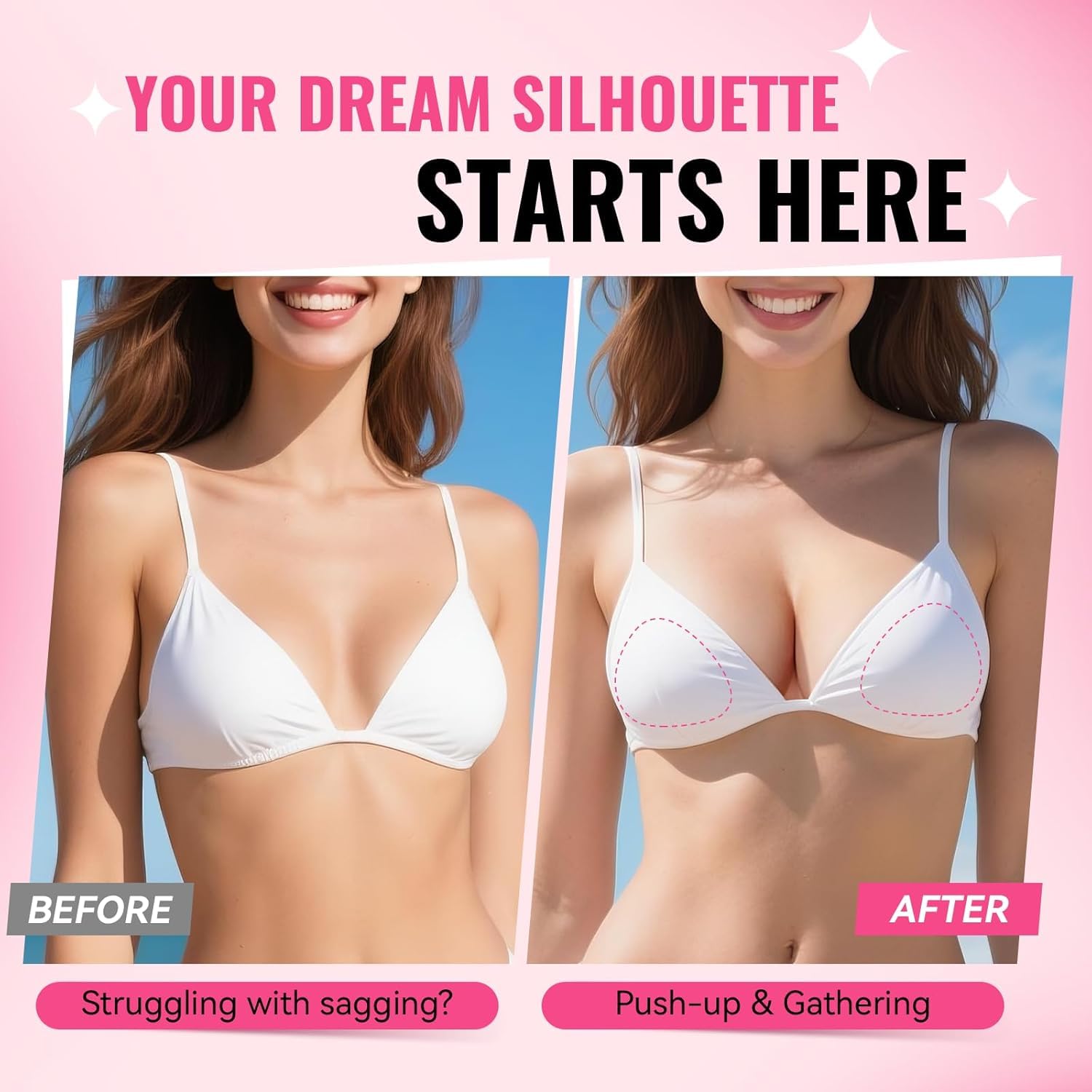 Dandelion Pact Double Sided Sticky Bra Inserts — image 3