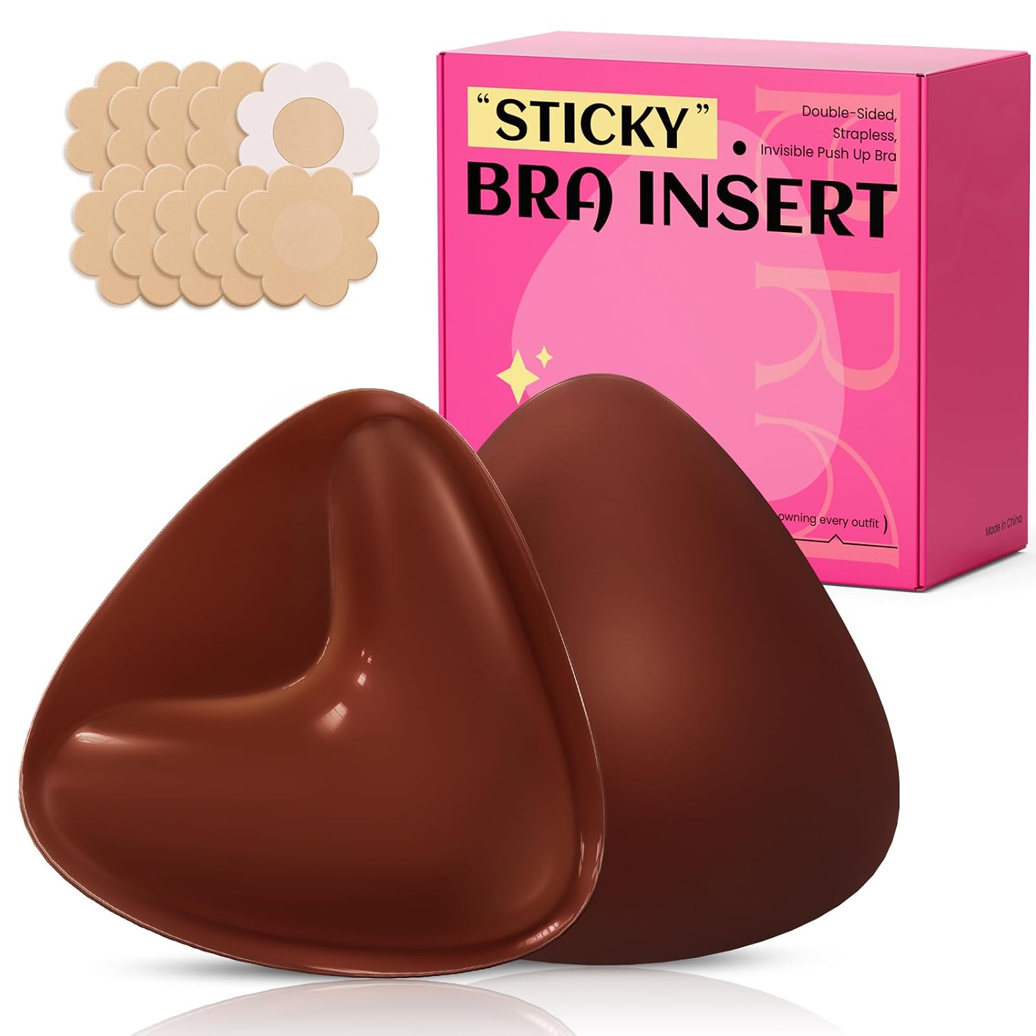Dandelion Pact Double Sided Sticky Bra Inserts — image 7