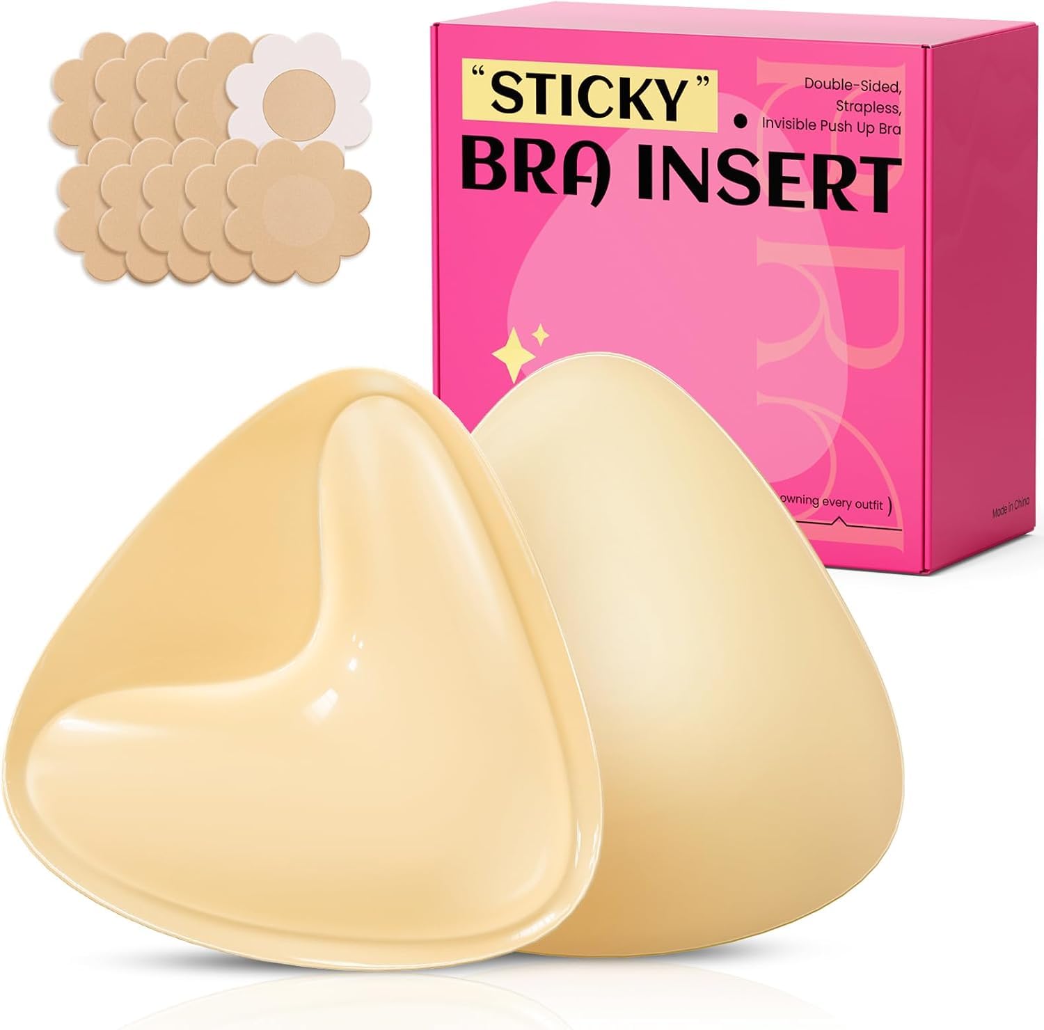 Dandelion Pact Double Sided Sticky Bra Inserts — image 8