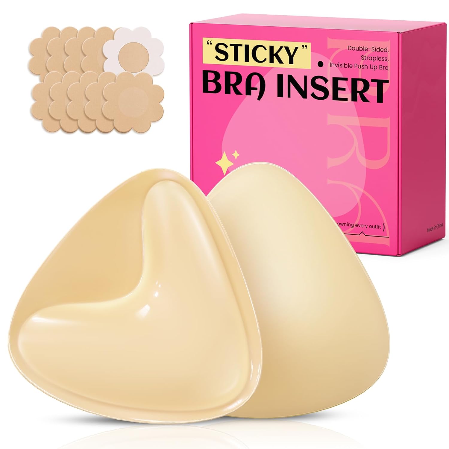 Dandelion Pact Double Sided Sticky Bra Inserts — image 10