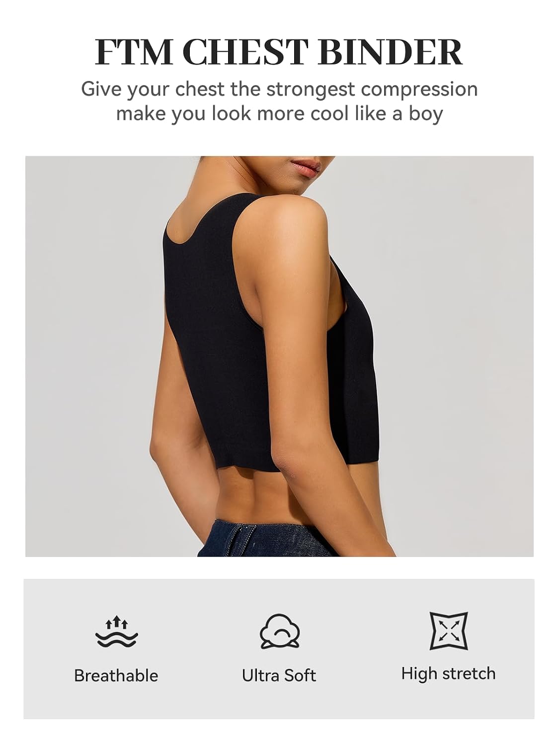 Tellive FTM Chest Compression Bra — image 5