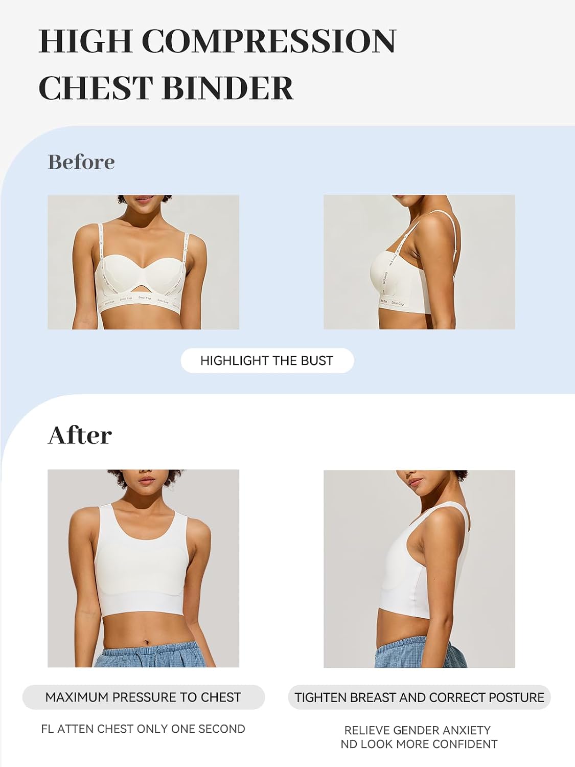 Tellive Comfort Chest Binder for Women — image 3