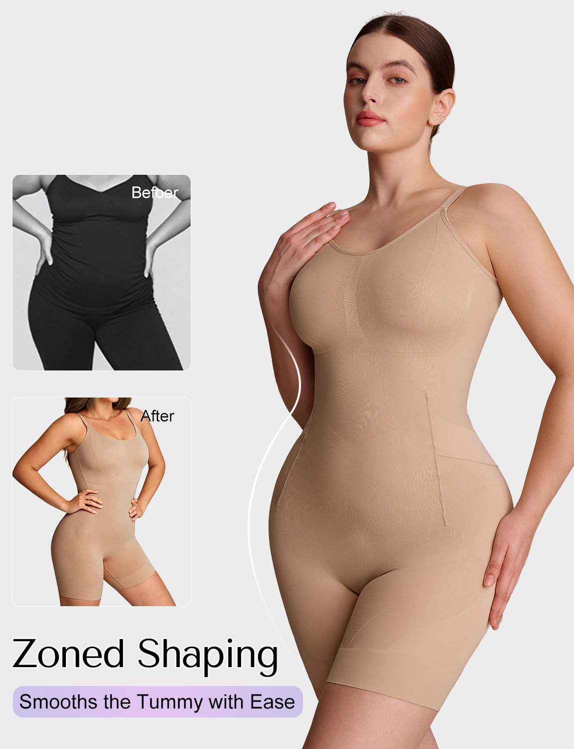 SheCurve Seamless Tummy Control Bodysuit — image 5