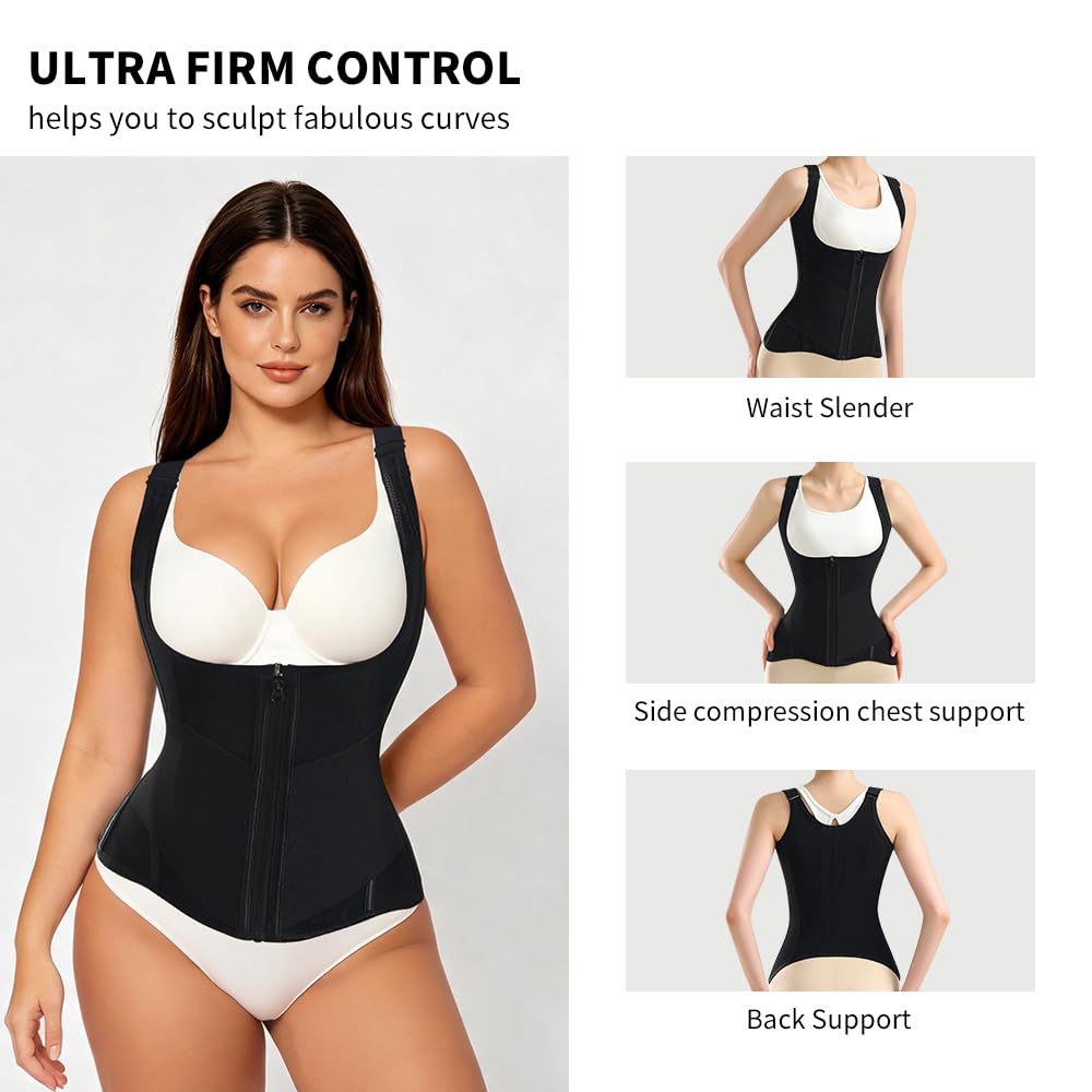 MISTHIN Steel Boned Waist Trainer Corset — image 3