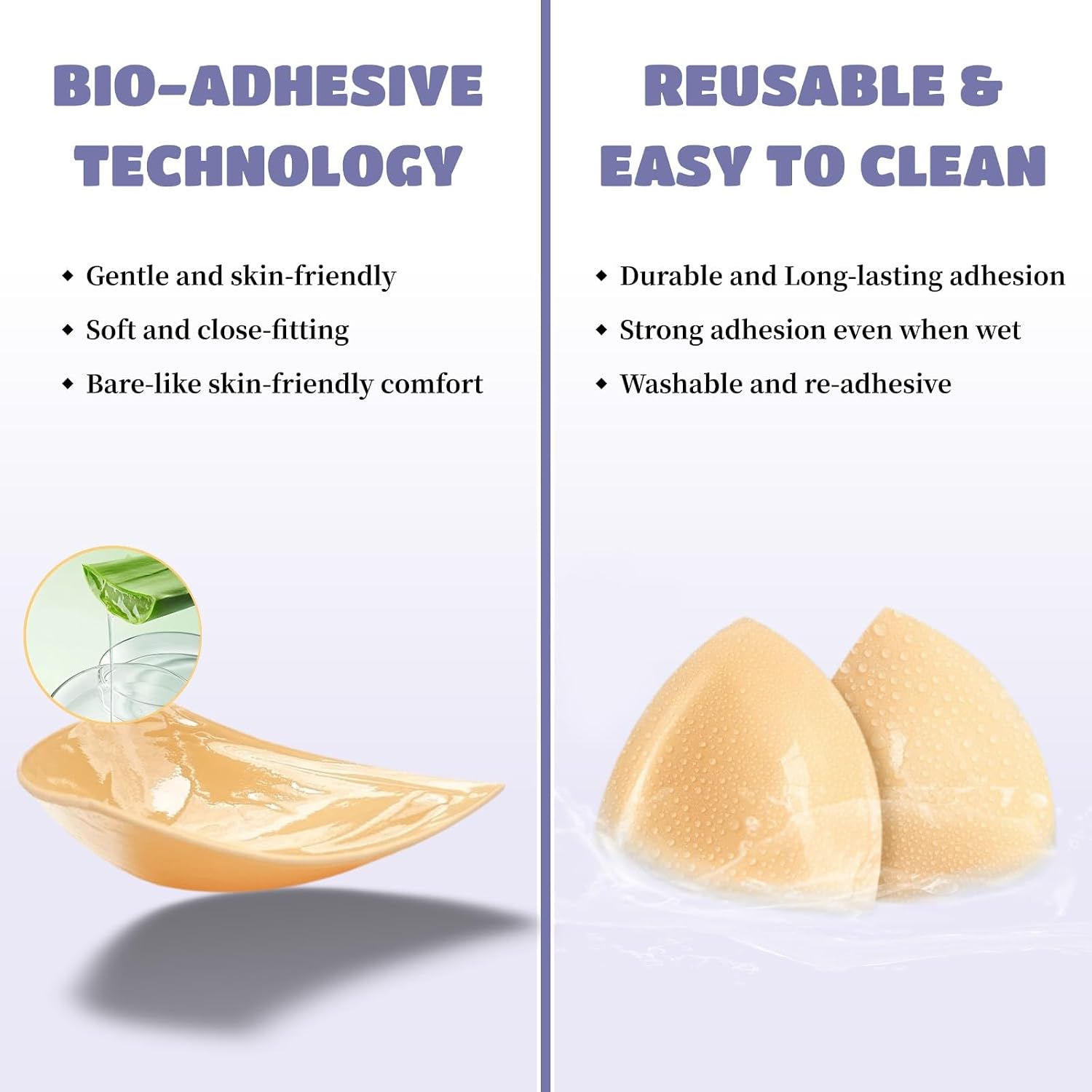 DEPOVOR Double-Sided Adhesive Bra Lifting Enhancers — image 3