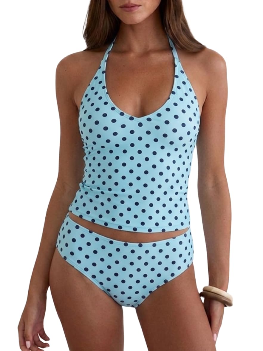 ZAFUL Halter Neck Tankini Two Piece Swimsuit — image 10
