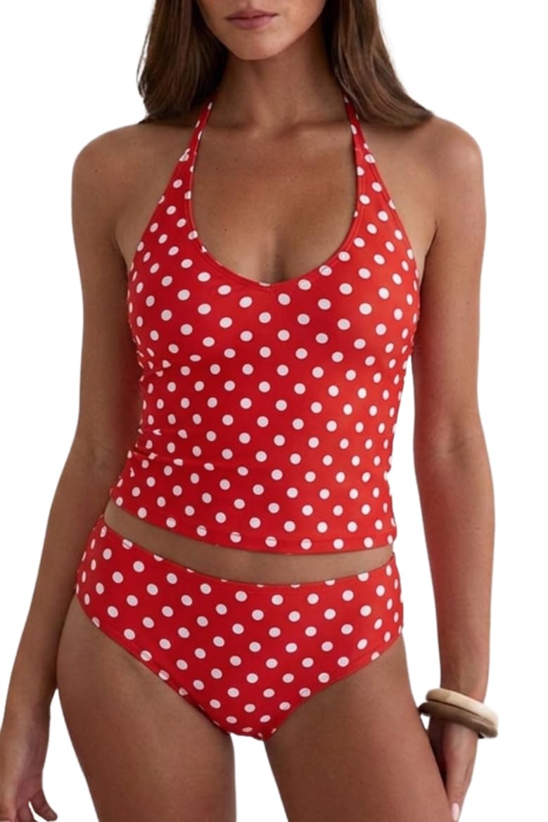 ZAFUL Halter Neck Tankini Two Piece Swimsuit — image 12