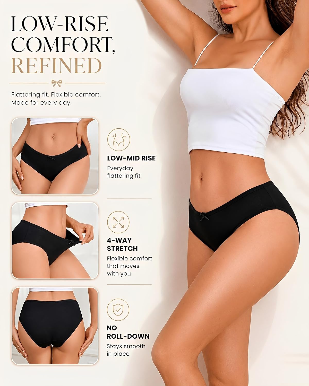 READY TO LOVE Cotton Cheeky Panties for Women — image 2