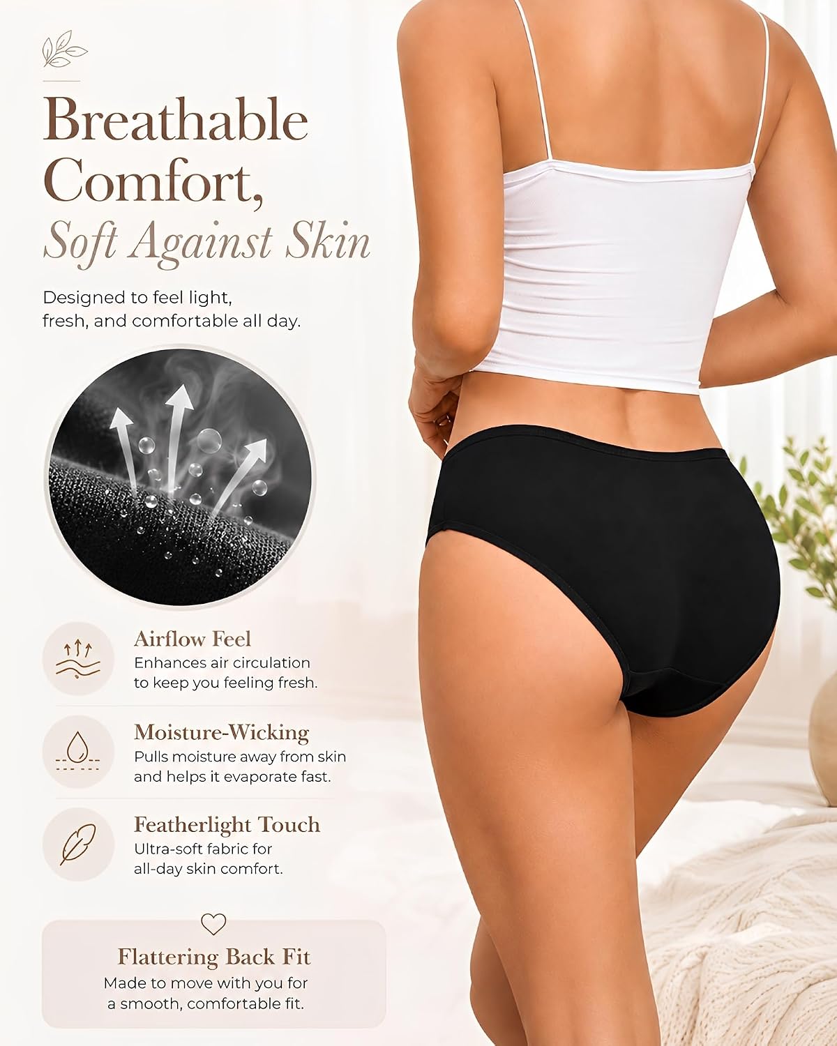 READY TO LOVE Cotton Cheeky Panties for Women — image 7