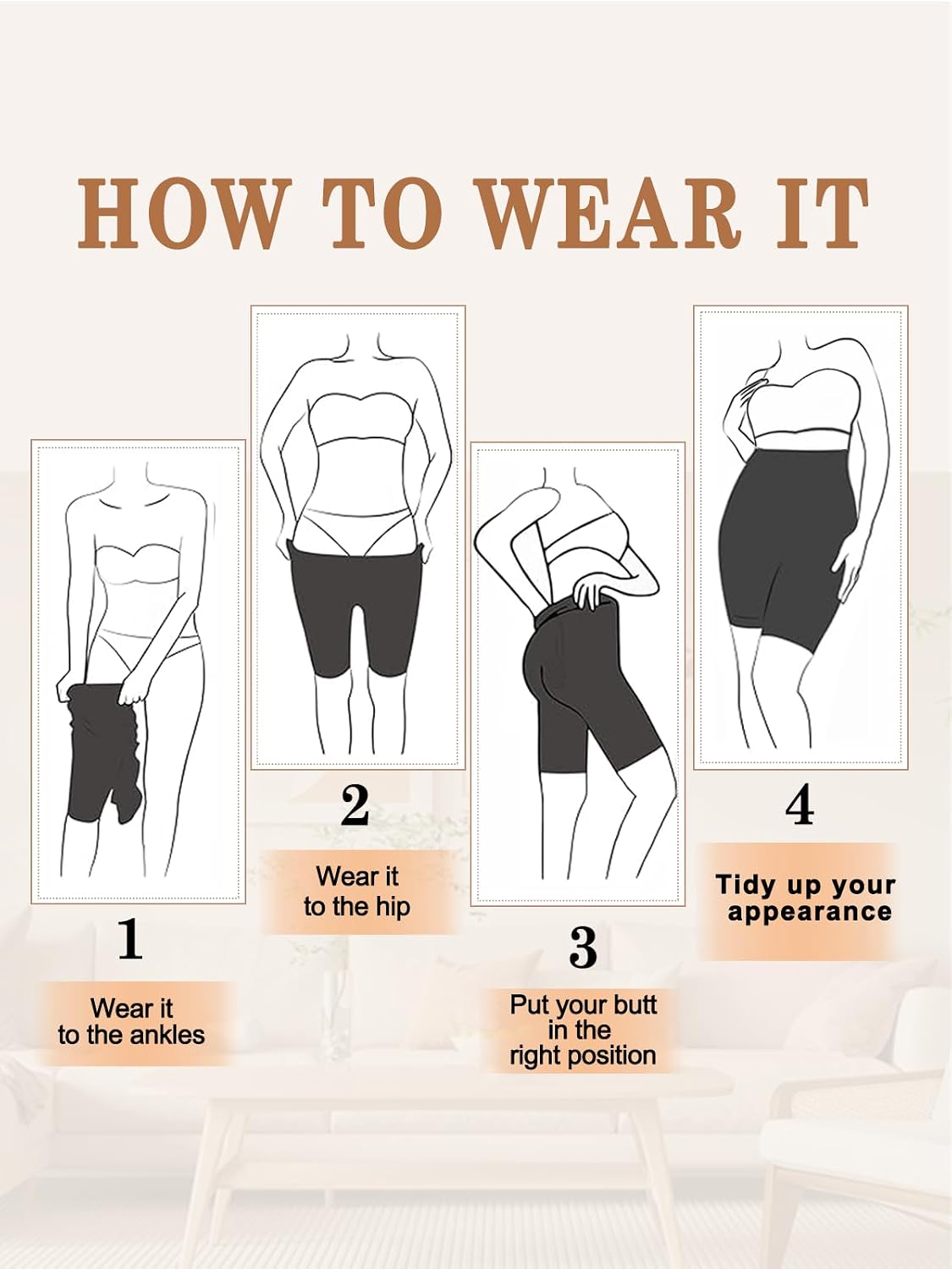 LIRASDIS High Waist Tummy Control Shorts — image 6