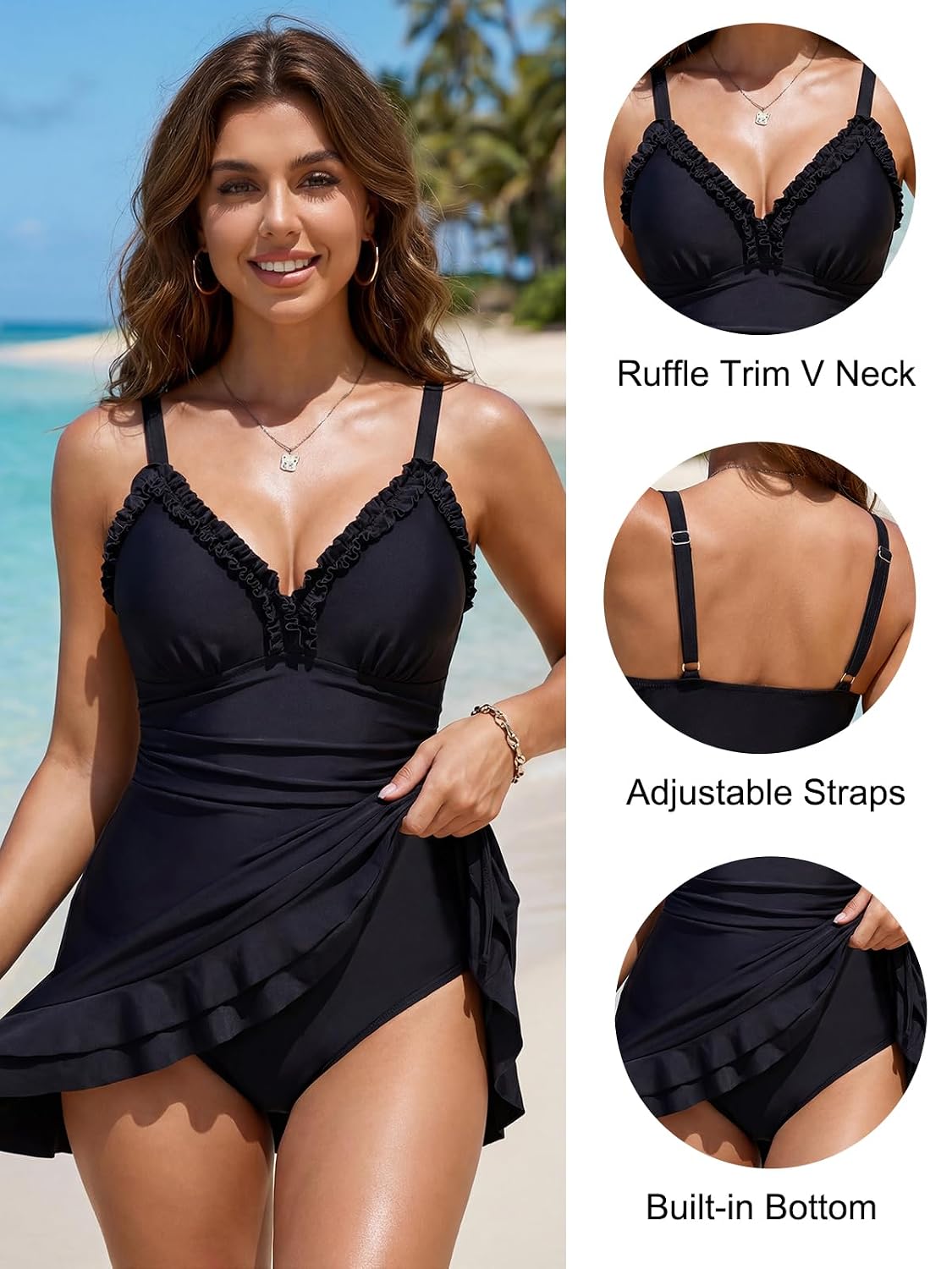 Blooming Jelly Tummy Control One Piece Swimsuit — image 4