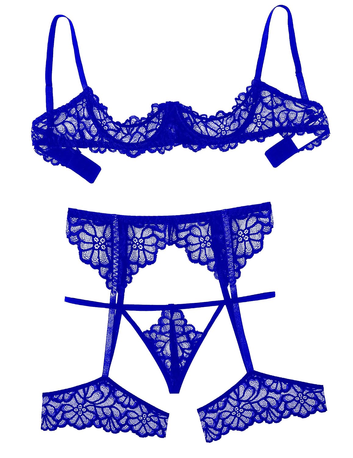 Avidlove Lace Teddy Babydoll Bodysuit Set — image 4