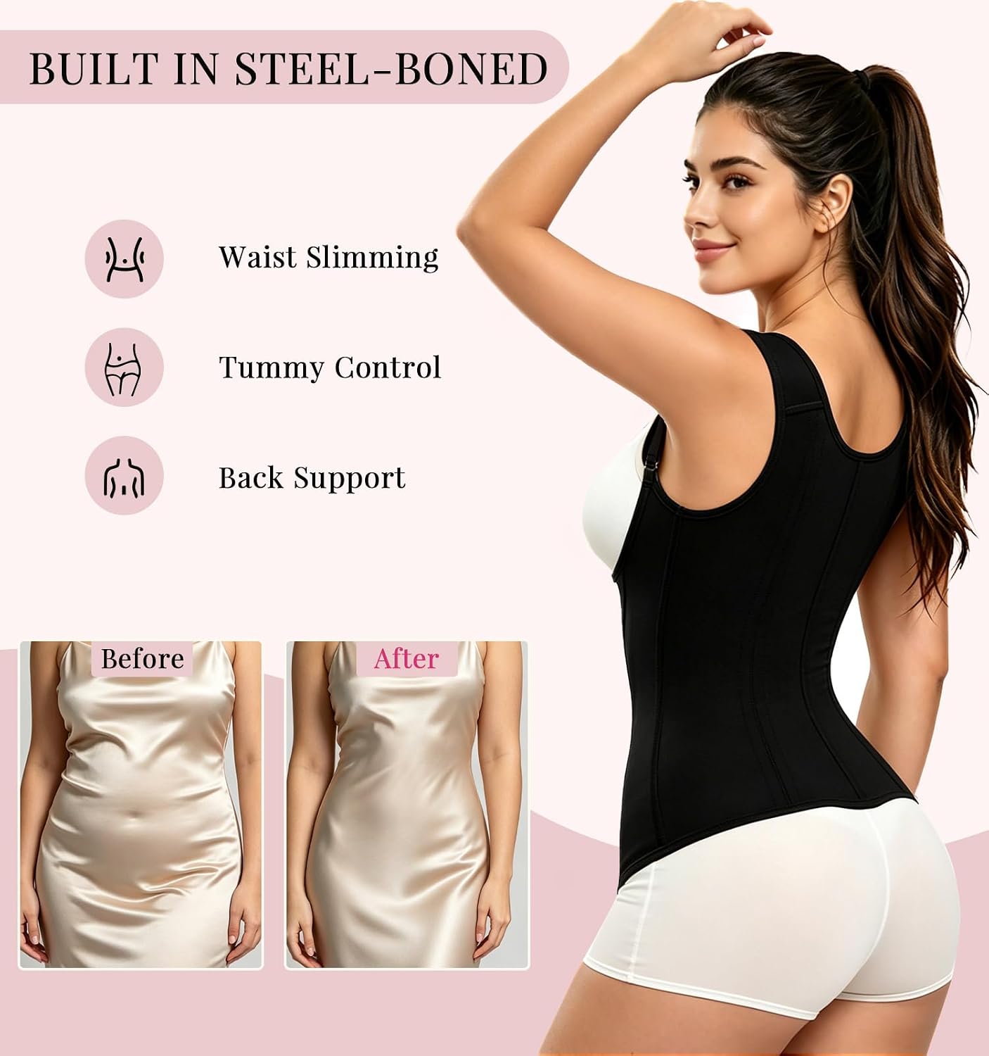 Klymara Tummy Control Waist Cincher for Women — image 5