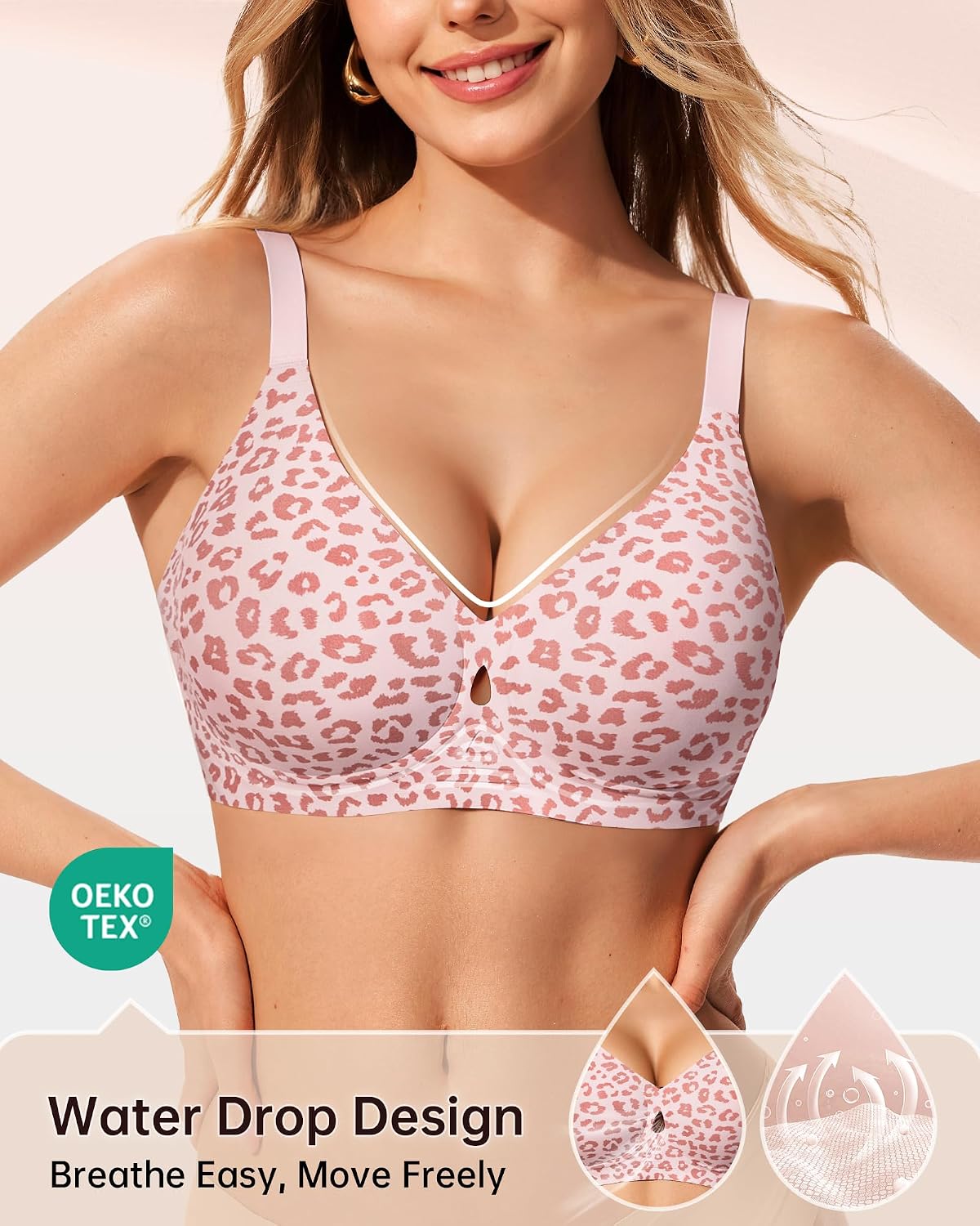 LetsJoli Jelly Wireless Seamless Push Up Bra — image 2