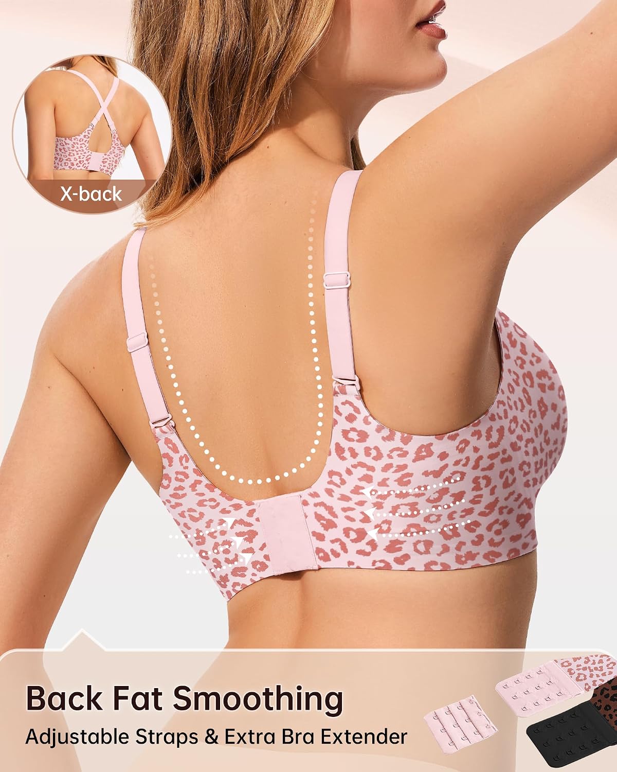 LetsJoli Jelly Wireless Seamless Push Up Bra — image 4