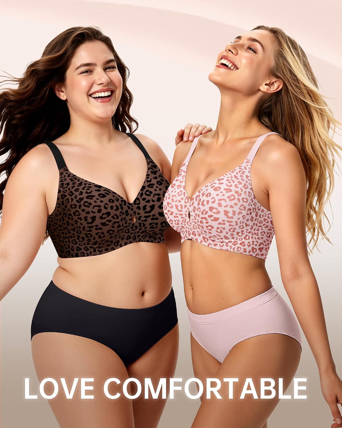 LetsJoli Jelly Wireless Seamless Push Up Bra — image 6