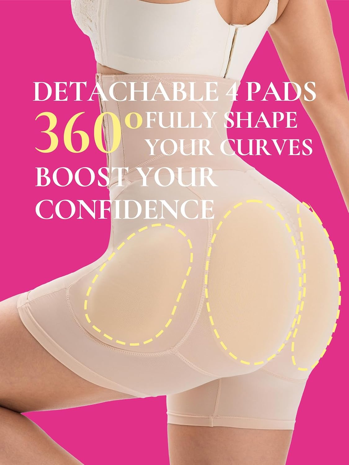 materasu Women's Butt Lifter Shapewear Shorts — image 7