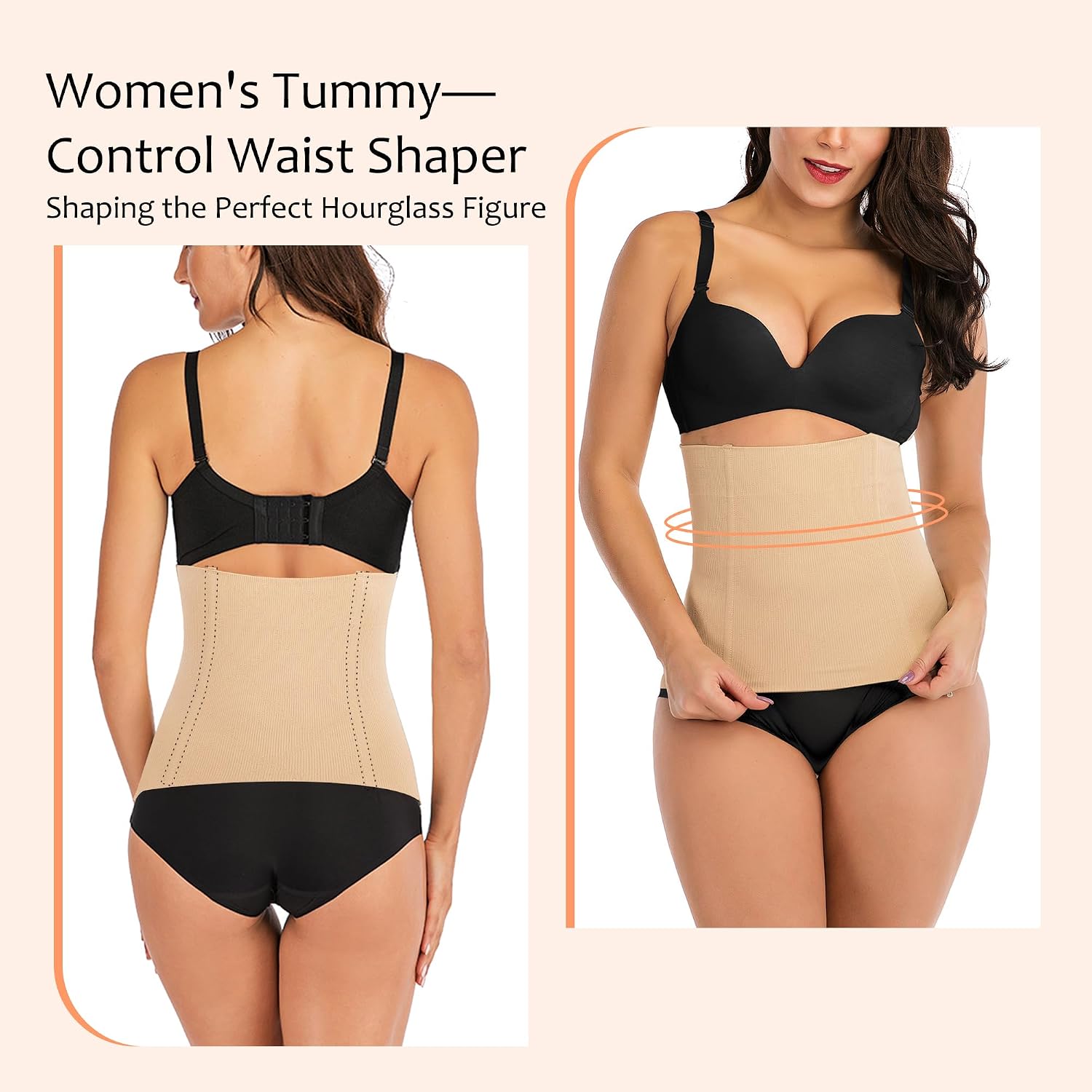 SAYFUT Seamless Waist Cincher Tummy Control Belt — image 2
