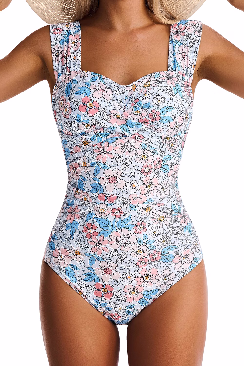 EVOCRCO Women's Tummy Control One Piece Swimsuit — image 8