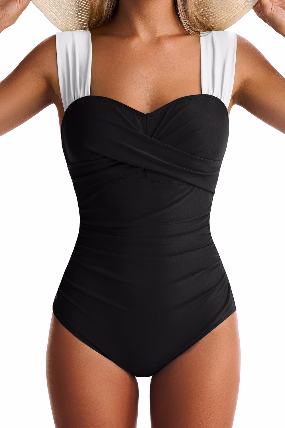 EVOCRCO Women's Tummy Control One Piece Swimsuit — image 11